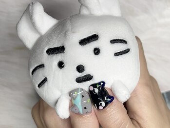 新宿３dネイル あのちゃんネイル