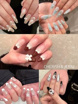 チェリッシュ アンド ジェニ(CHERISH＆JENNI)の写真/≪定額メニュー・やり放題アートあり≫高技術×低価格でコスパ◎リーズナブルな価格設定で通いやすい♪