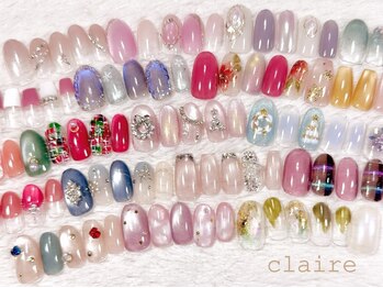 クレール(claire)の写真/【当サロン人気No.1アートコース★】周りと差がつく最旬デザインを豊富に取り揃え♪ネイル初心者さんにも◎