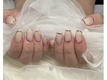 ジェー エス シー ネイル(J.S.C.nail)/ホロ/ベージュ/海外ネイル