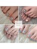 【フットネイル】巻き爪予防カット付 60分￥6300～