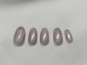 ソウ 難波店 nail salon Sou/リボンネイル