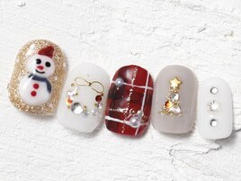 クリスマス雪だるま￥12550