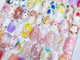 春ネイル/入学式/卒業式