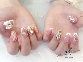 チェックネイル