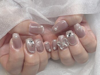 モカ 心斎橋(moca by Lee)/【Aina】キルティングネイル