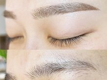 アイラッシュサロン ブラン イオンモール船橋店(Eyelash Salon Blanc)/眉毛スタイリング/韓国風眉毛♪