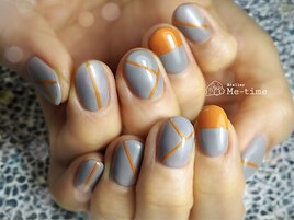 orange & gray