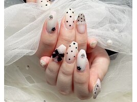 ガーリー/リボン/パーツ/パール