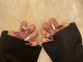 レオパード＆リボン