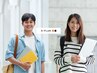 【学割U24】顔脱毛(ヒゲ込み)★ヘッドスパ＋美肌パック付¥2900