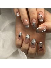 エストネイルアンドエストアイズ 西尾店(est nail&est eyes)/マグネットグラデ