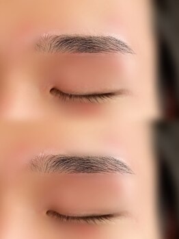 エム 新宿(M)の写真/ひとりひとりの魅力を引き出し、あなたの"可愛い"を叶える眉をご提案♪当店自慢の眉デザイン★