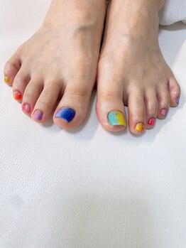 アミ(ami)/フットネイル♪