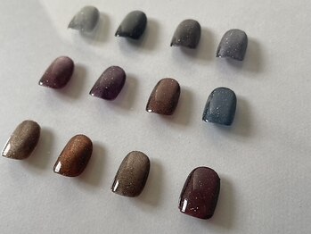 ヌーヴ(NOUVE)の写真/「質」にこだわる大人女性必見◎トレンドカラー/可愛いパーツを豊富にご用意★周りと差がつくネイルを…♪