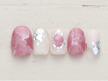 ノーネイル 蒲田(NO NAIL KAMATA)/ターコイズ大理石　￥4990