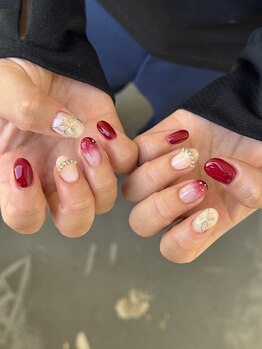アスネイル(asu nail)/持ち込みデザイン