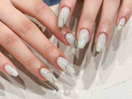 シルバー×ニュアンス　¥6,500～