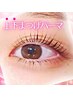 【全員】上下まつ毛パーマ　¥7900
