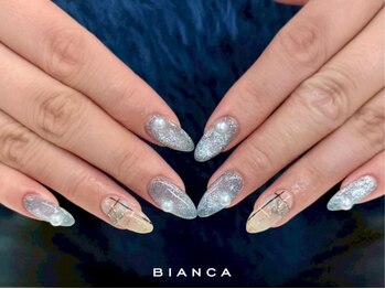 ビアンカ ネイルサロン 大宮店(Bianca)/冬カラー☆チェックネイル