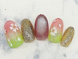 桜ネイル☆6600円