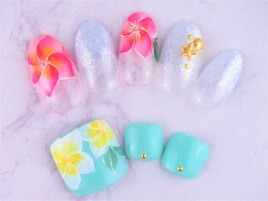 お揃いネイル♪