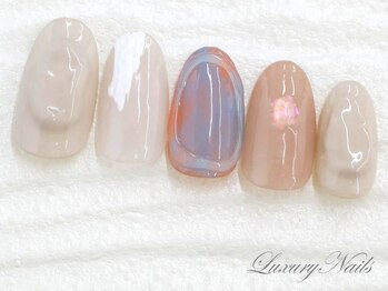 ラグジュアリーネイルズ アカバネ(Luxury Nails Akabane)/パステル*ぷっくりNail