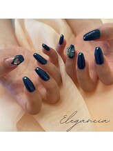 エレガンシア(Elegancia)/ribbon nail