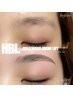 ★SNSで話題のアイブロウ★眉毛パーマ"HBL"+眉毛Wax(メイク込)　¥5,900