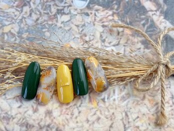 ネイルサロン&スクール ジーナ(GINA)/天然石風ネイル