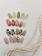 アドアーネイル(adore nail)の写真/ネイリストによる抜群なセンス美フォルムでワンランク上の魅せる指先へ♪多彩なカラーや長さだしで楽しむ☆