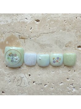 アトリエ プラス リム(atelier +LIM)/フットネイル