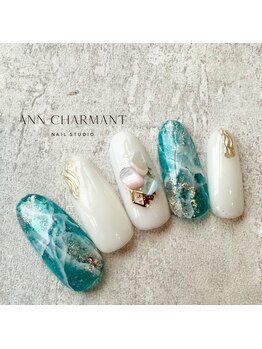 アンシャルマンネイルスタジオ(Ann charmant nail studio)/セレクトアートコース¥6,800~