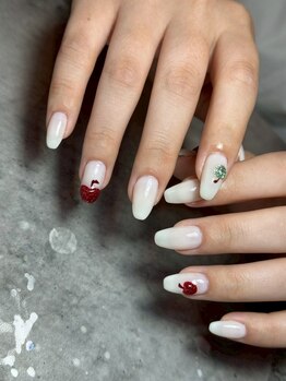 ナナチ(NANACHI)/さくらんぼネイル☆