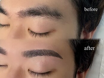 プリュム 北越谷(PLUME)/メンズアイブロウwax