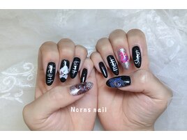 ハロウィンネイル