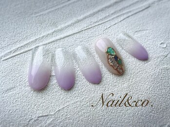 ネイルアンドコー (Nail&co.)/季節のアートサンプル　5390円