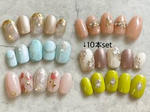 ネイルモアシェリー (nail more cherie)の雰囲気（ニュアンス系サンプルBコース ＊7120円）