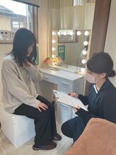 サロン ブーケ(Salon Bouquet)/施術前のカウンセリング☆