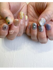 シルバーのアート
