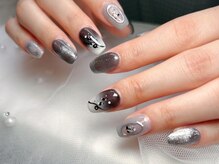 ジョアネイル(JOA Nail)/秋ネイル★ホロ★カラグラ
