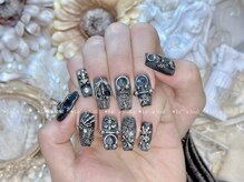 レアネイル 渋谷店(Le’a nail)/クロムハーツつけ放題