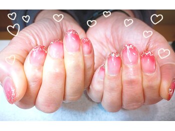 バニラ(Vanilla)/指先キラリグラデーション