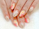 東久留米×ハイビスカスネイル