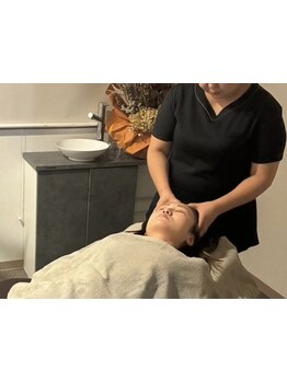 ヘッドスパで癒されたい