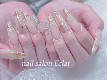エクラ 横浜関内店(Eclat)の写真/新規オフ無料！爪の形を作りたい、爪が折れてしまった、爪が短い等お悩みの方に♪あなたの理想の指先に☆