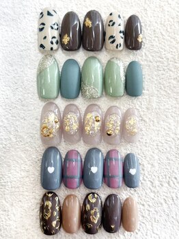 アイラッシュアンドネイルサロン ブエナ 高円寺店(Eyelash&Nail Salon Buena)の写真/【朝9時OPEN/高技術】最旬トレンドデザインで指先を華やかに♪《毎月変わる5種★今月のキャンペーン¥5980》