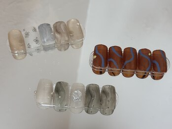 透け感ニュアンスデザイン