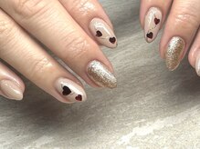 ジュリネイル(JULIE NAIL)/バレンタインネイル♪