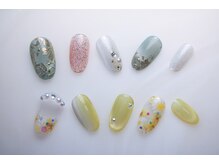 ネイルアトリエ ビー(Nail Atelier B.)/春のフラワーネイル